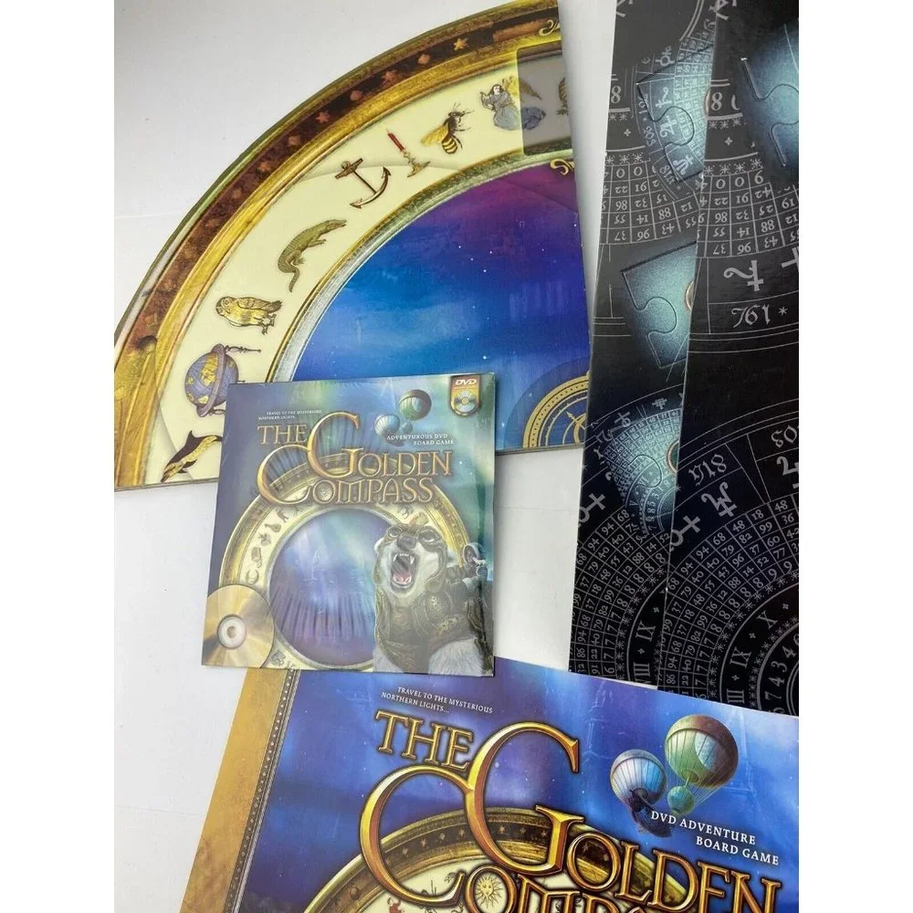 The Golden Compass the‎ Game Board Dvd Metal Tin Complete